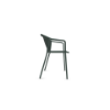Picture of Chair with armrest, darwin,  dark green  ,  53 x 54 x 77 cm
