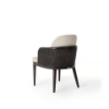 Picture of Chair, lavin wicker, leather+ wood, 53x57x85 (h) cm