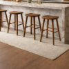 Picture of Counter stool, legend, wood, brown, 56x53x60 (h) cm