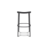 Picture of Bar stool, trick, steel, anthracite, 35  x  45  x  75 cm