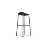 Picture of Bar stool, trick, steel, anthracite, 35x45x75cm