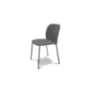 Picture of Chair, mentha, steel + polyopropylen, anthracite, 50 x 52 x 80 cm