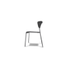 Picture of Chair, lisa , steel + polyopropylen, anthracite, 51 x 54 x 76 cm
