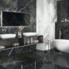 Picture of Floor tile wacom, marble effect, glossy, 7mm 120x260 
