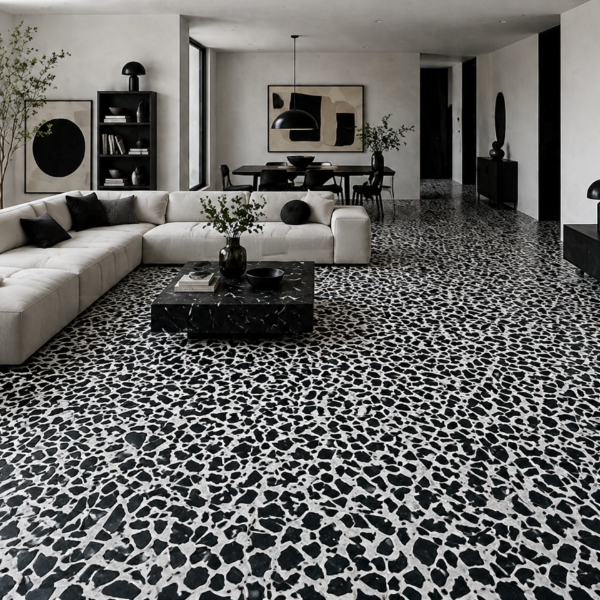 Picture of Floor tile makro 02, stone effect, matt, 80x80
