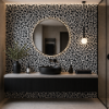 Picture of Floor tile makro 02, stone effect, matt, 80x80