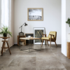 Picture of Floor tile artifact of cerim, concrete effect, matt, 9mm 80x80 