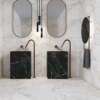 Picture of Floor tile precious, cement effect, matt, 9mm 60x120