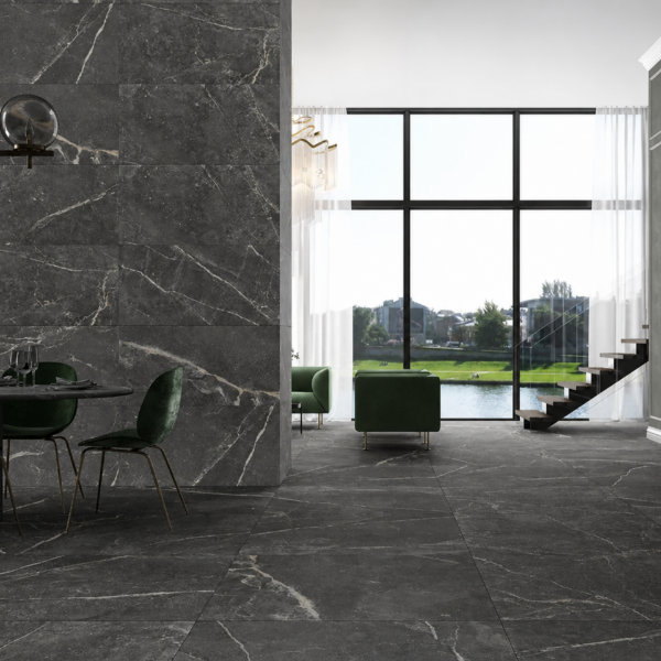 Picture of Floor tile toulouse, stone effect, matt, 9mm 60x120