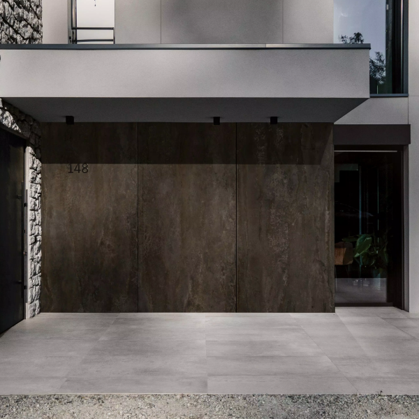 Picture of Floor tile metal burnished, metal effect, matt, 12mm 160x320