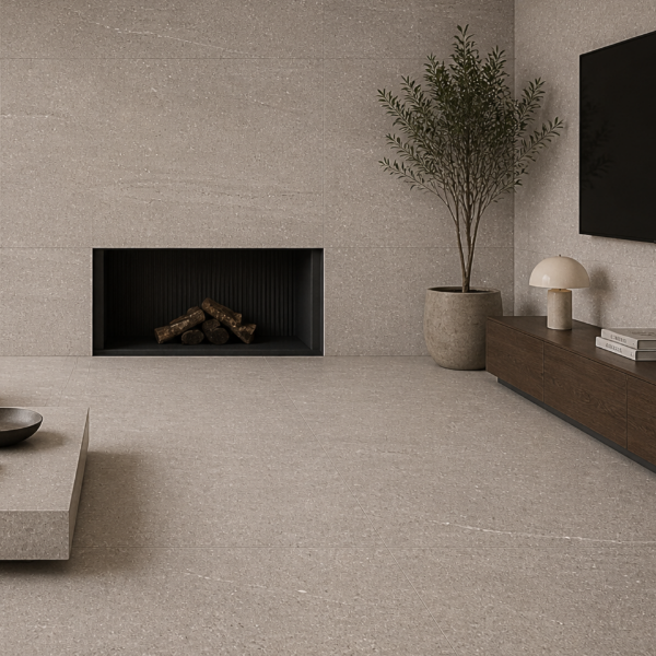 Picture of Floor tile materica, stone effect, matt, 100x100