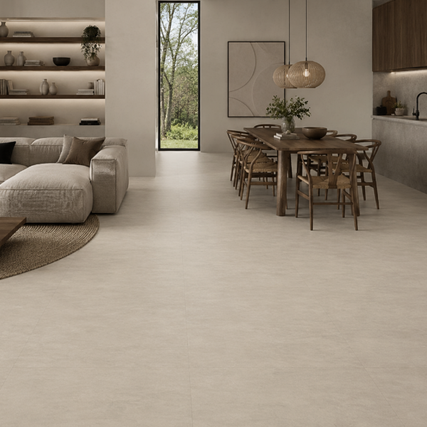 Picture of Floor tile glocal, concrete effect, matt, 9mm 60x120