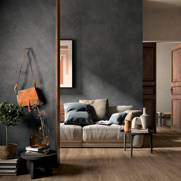 Picture of Floor tile caly, concrete effect, matt, 6mm 120x278