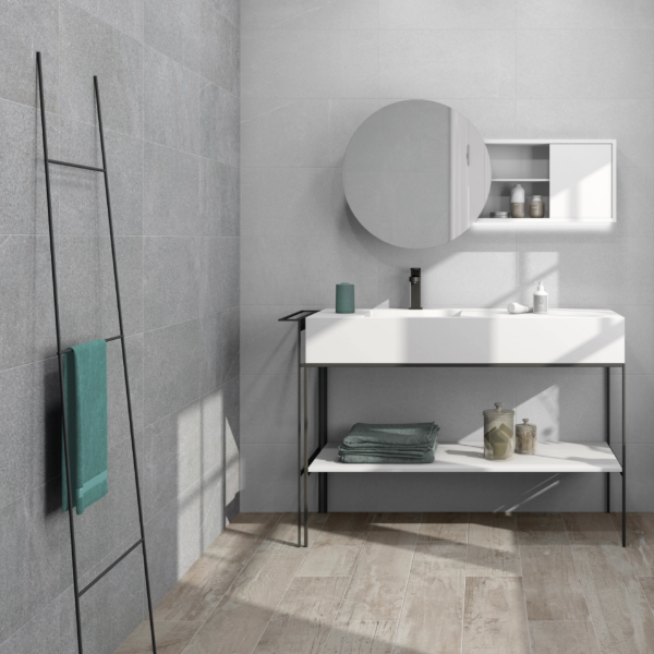 Picture of Floor tile duplostone, stone effect, matt, 10.5mm 60x120