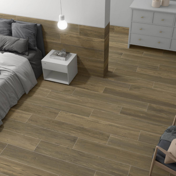 Picture of Floor tile cottage, wood effect, matt, 9mm 20x120