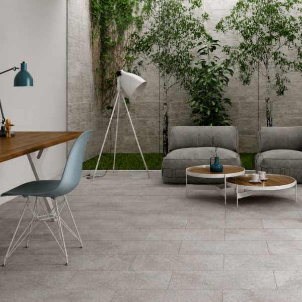 Picture of Floor tile choice, concrete effect, matt, 30.3x61.3