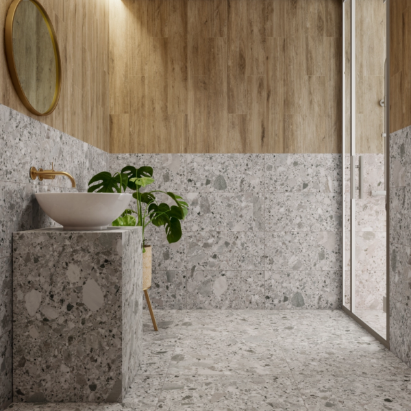 Picture of Floor tile gre pietra, stone effect, matt, 10.2mm 120x120