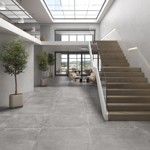 Picture of Floor tile midway, cement effect, matt, 9mm 60x60