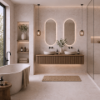 Picture of Floor tile midway, cement effect, matt, 9mm 60x120