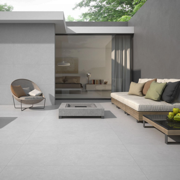 Picture of Floor tile cromat, stone effect, matt, 9mm 75x75