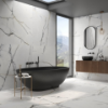 Picture of Floor tile etna, marble effect, glossy, 9mm 120x120