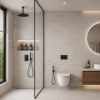 Picture of Floor tile astoria crema, concrete effect, matt, 60x60