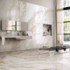 Picture of Floor tile i bianchi rex, marble effect, glossy, 6mm 70x240