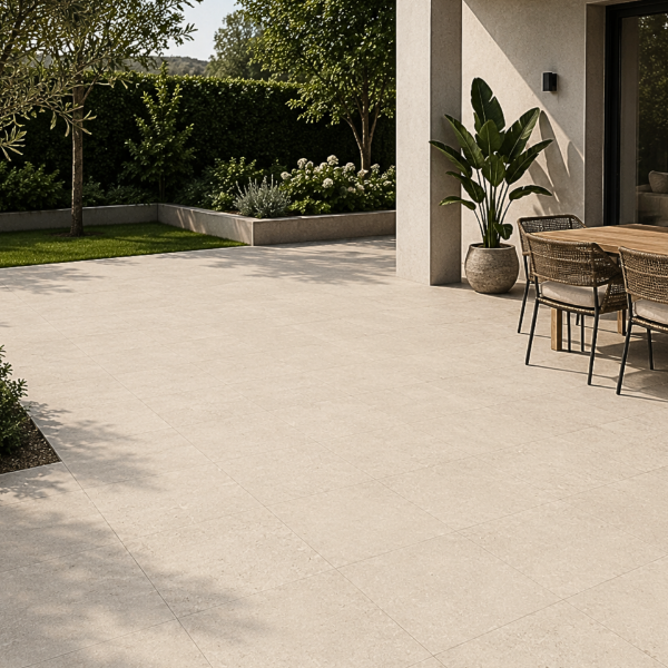 Picture of Floor tile walk sand, concrete effect, matt, 60x60