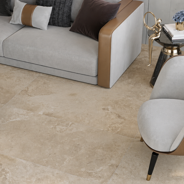Picture of Floor tile sand, stone effect, matt, 30x60