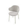 Picture of Chair, holly, matt pearl legs, beige seat