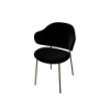 Picture of Dining chair, holly, black