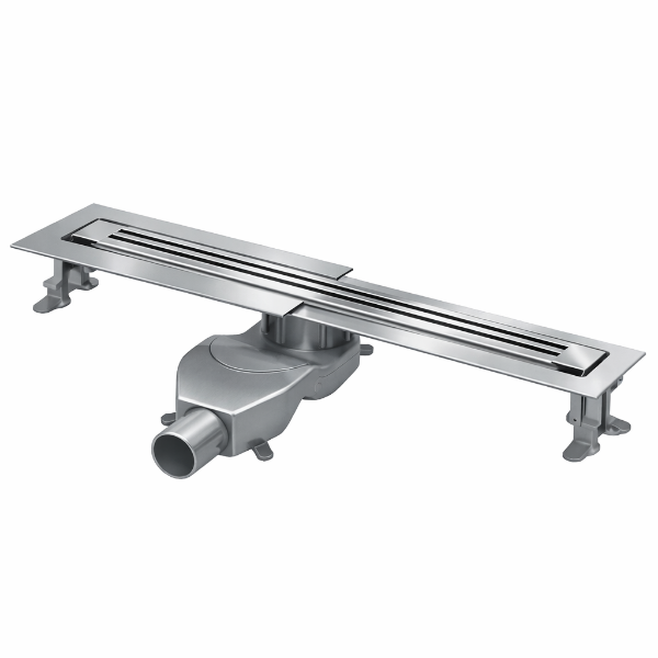 Picture of Infinity s11 drain, stainless steel, satin inox, 700mm