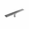 Picture of Pd5 drain, stainless steel, vertical outlet, 600mm