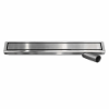 Picture of Avangard drain, stainless steel, side outlet, 600mm