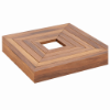 Picture of Umbrella base, rodos irek, wooden cover, 85x85cm  