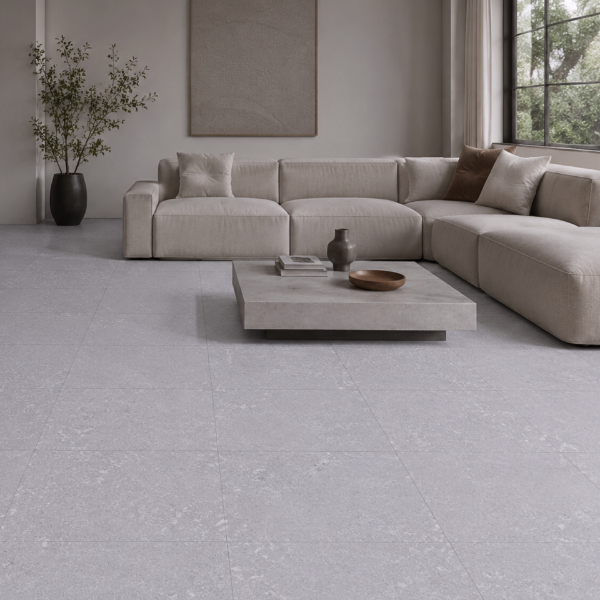 Picture of Floor tile walk grey, concrete effect, matt, 60x60