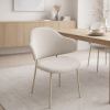 Picture of Chair, holly, matt pearl legs, beige seat