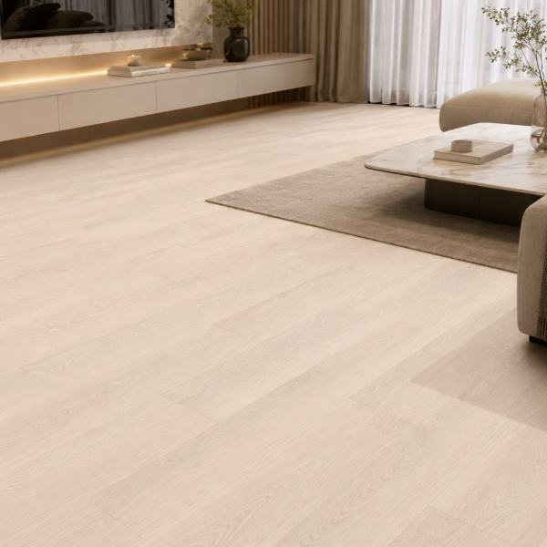 Picture of Spc, alliago, stone powder and adhesive,beige, 177.8x1219.2x5.00mm, top layer 5.5mm