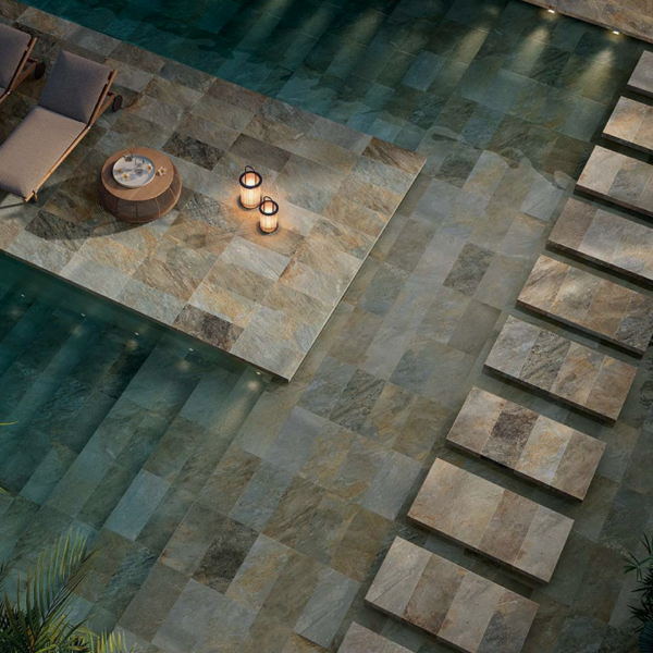 Picture of Floor tile pierre de bali, stone effect, matt, 30x60