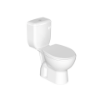 Picture of Alara set wc s trap, ceramic, back to wall, white, (wc+cistern+mechanism)