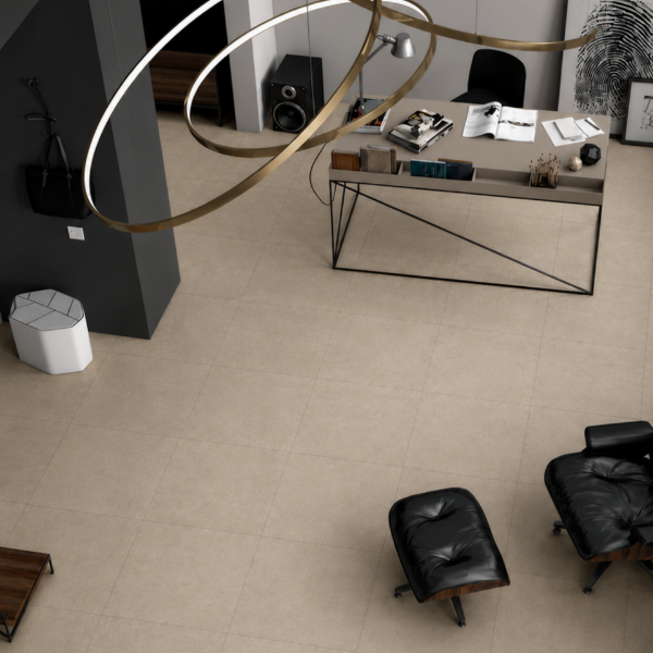 Picture of Floor tile glocal, concrete effect, matt, 9mm 60x60