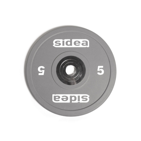 Picture of Olympic bumper plate, grey, 15 kg