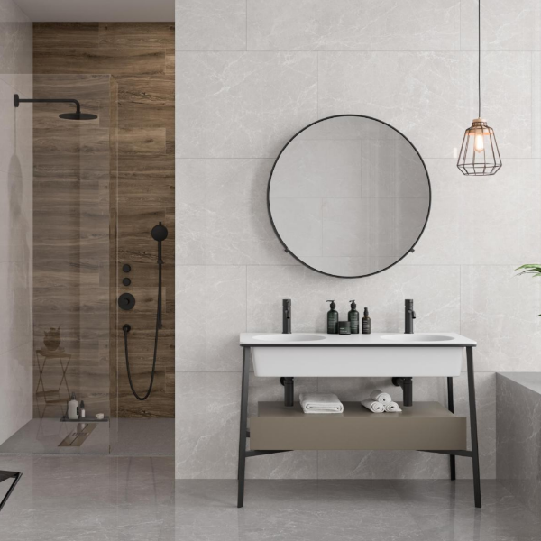 Picture of Floor tile murano, marble effect, matt, 9mm 60x120
