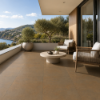 Picture of Floor tile steel, metal effect, matt, 60x120