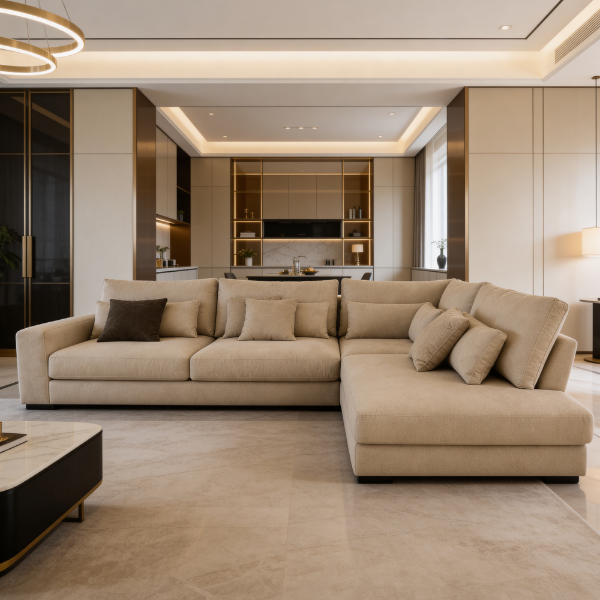 Picture of Sofa corner, Hudson set 2, right arm, memphis 04, 325x240cm