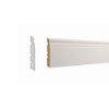 Picture of Skirting, supurgelik mavera, white, mdf, 2800x10x60mm