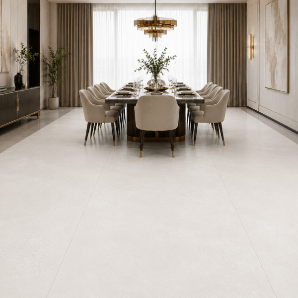 Picture of Floor tile oxide bianco, metal effect, matt, 100x300