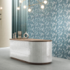 Picture of Wall tile eleganza, decor, glossy, 7.5x30