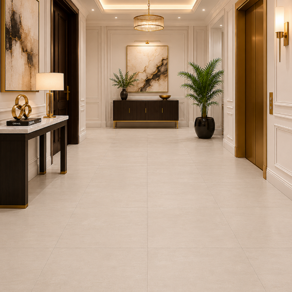 Picture of Floor tile nanotech ottilia, cement effect, matt, 9mm 60x60