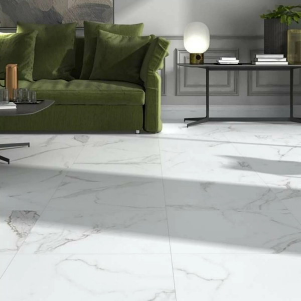 Picture of Floor tile alin, marble effect, matt, 60x60